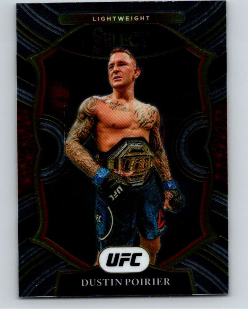 2021 Panini MMA Select #72 Dustin Poirier Concourse MMA   V84963 Image 1