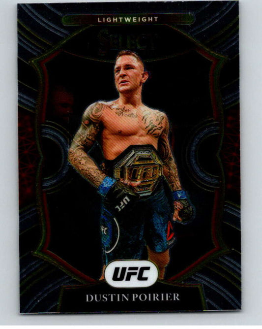2021 Panini MMA Select #72 Dustin Poirier Concourse MMA   V84963 Image 1