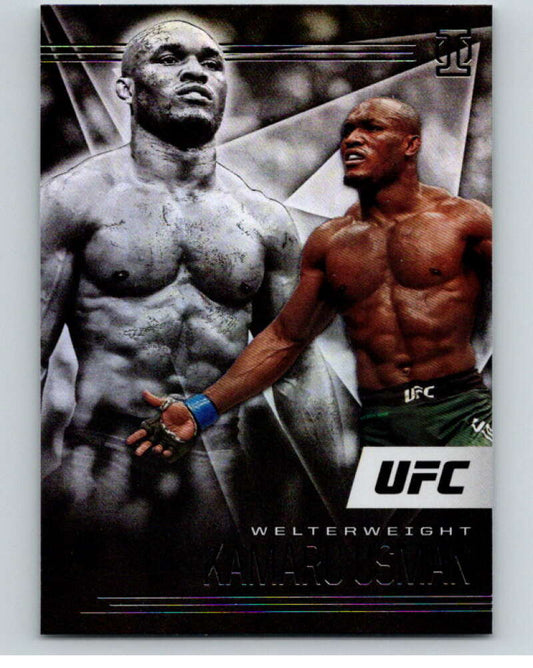 2021 Panini MMA Chronicles  Illusions #162 Kamaru Usman MMA   V84969 Image 1