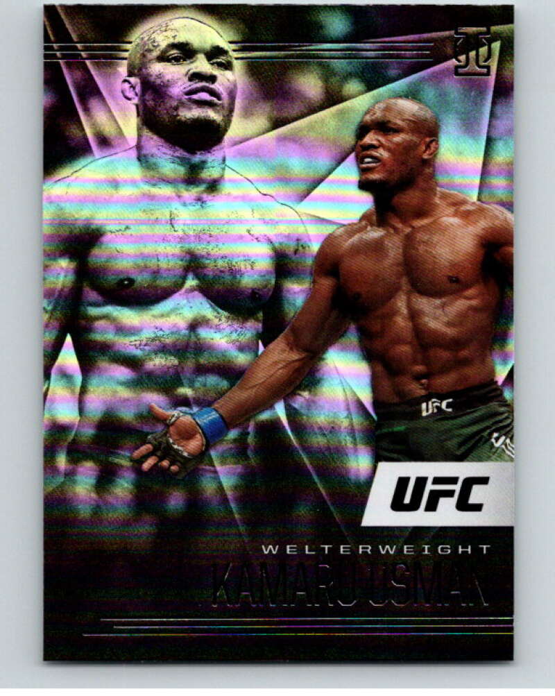 2021 Panini MMA Chronicles  Illusions #162 Kamaru Usman MMA   V84970 Image 1