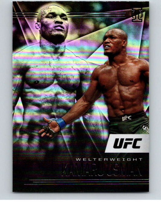 2021 Panini MMA Chronicles  Illusions #162 Kamaru Usman MMA   V84970 Image 1