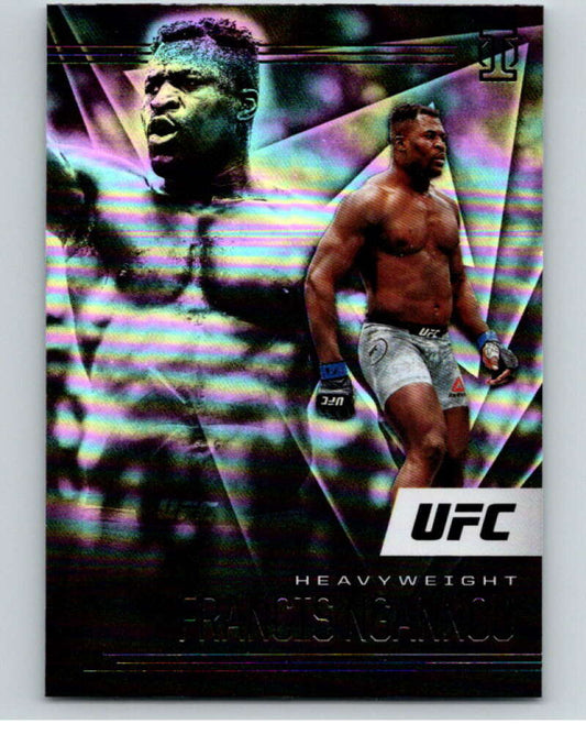 2021 Panini MMA Chronicles  Illusions #167 Francis Ngannou MMA   V84972 Image 1