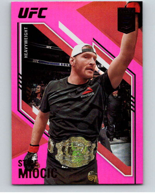 2021 Panini MMA Chronicles  Elite Pink #150 Stipe Miocic MMA   V84993 Image 1