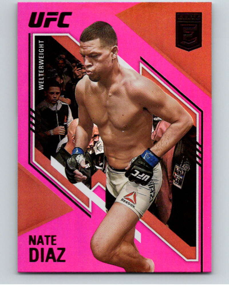 2021 Panini MMA Chronicles  Elite Pink #158 Nate Diaz MMA   V84995 Image 1