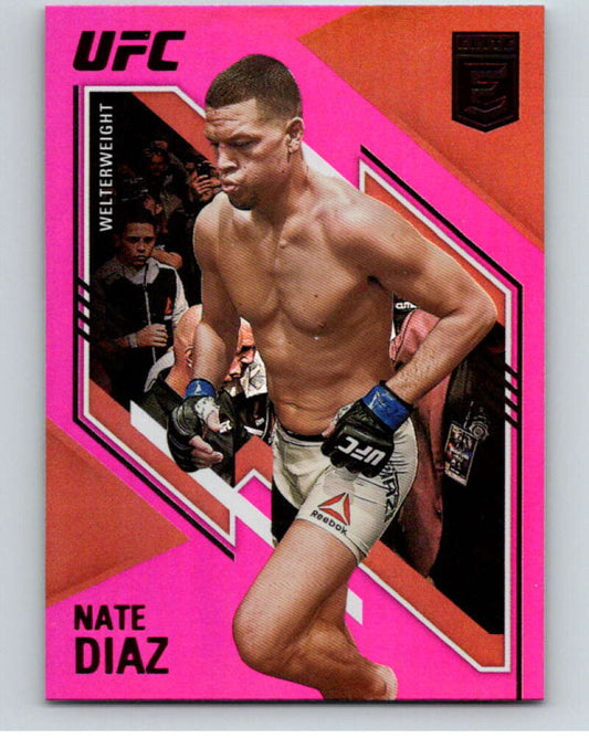 2021 Panini MMA Chronicles  Elite Pink #158 Nate Diaz MMA   V84995 Image 1