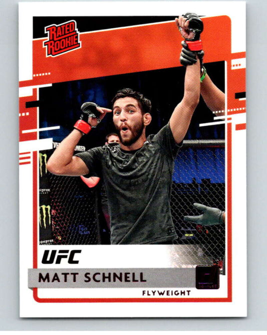 2021 Panini MMA Chronicles Donruss Rated Rookies Pink #23 Matt Schnell  V85016 Image 1