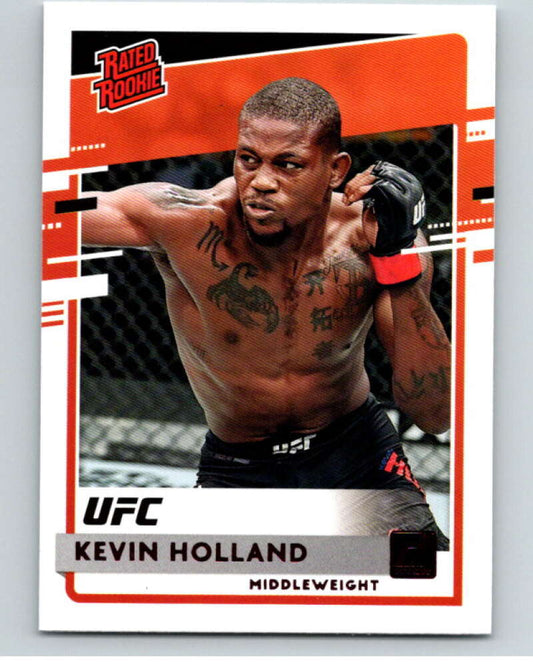 2021 Panini MMA Chronicles Donruss Rated Rookies Pink #24 Kevin Holland  V85017 Image 1