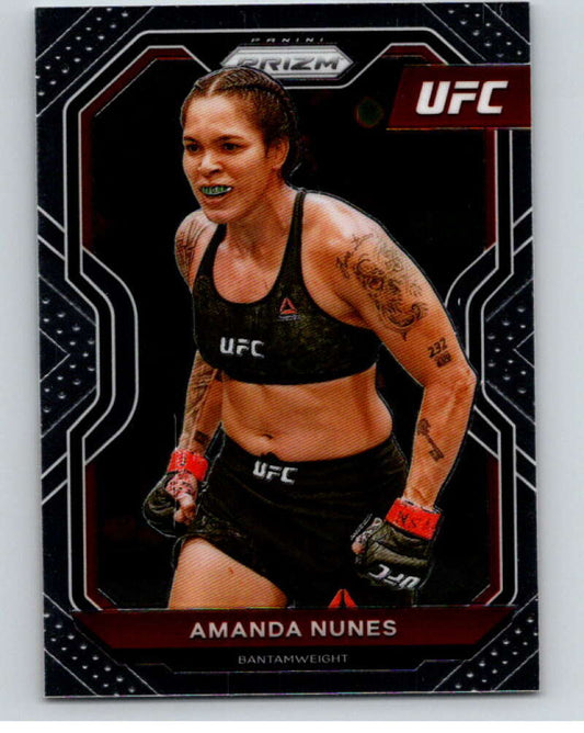 2021 Panini MMA UFC #66 Amanda Nunes Vertical    V85020 Image 1