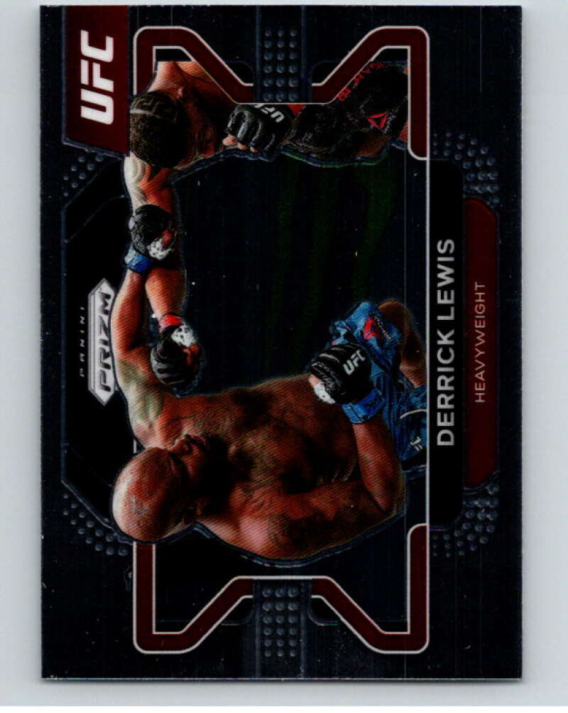 2022 Panini MMA Prizm #1 Derrick Lewis   V85033 Image 1