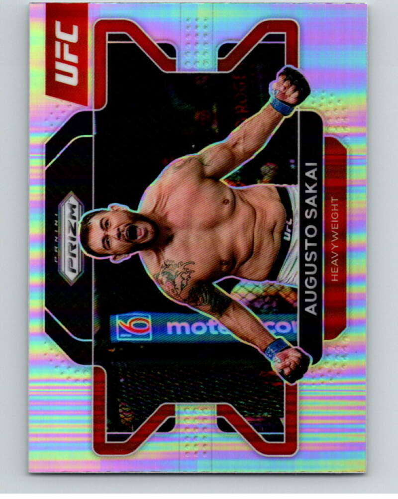 2022 Panini MMA Prizm #7 Augusto Sakai   V85037 Image 1