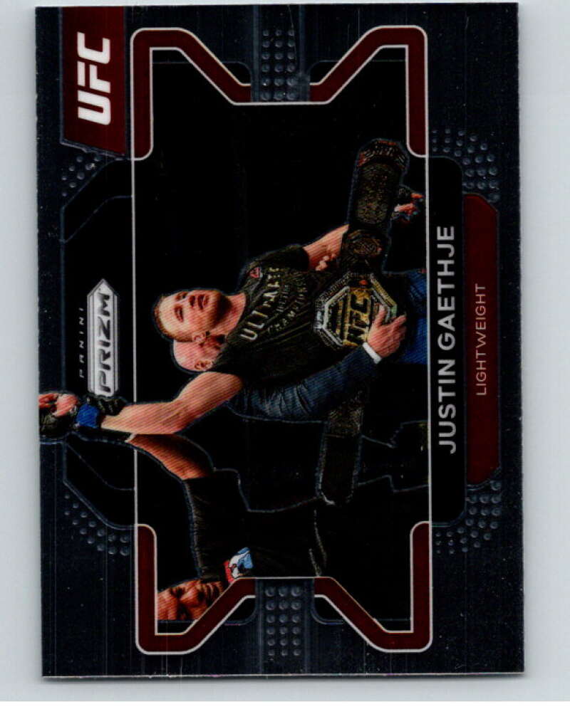 2022 Panini MMA Prizm #44 Justin Gaethje   V85052 Image 1