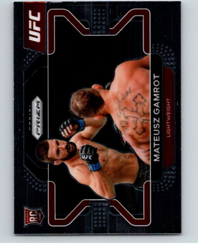 2022 Panini MMA Prizm #66 Mateusz Gamrot  RC Rookie  V85060 Image 1
