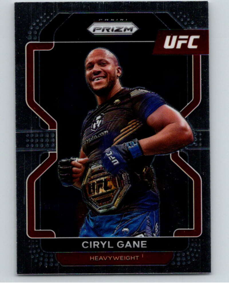 2022 Panini MMA Prizm #101 Ciryl Gane   V85076 Image 1