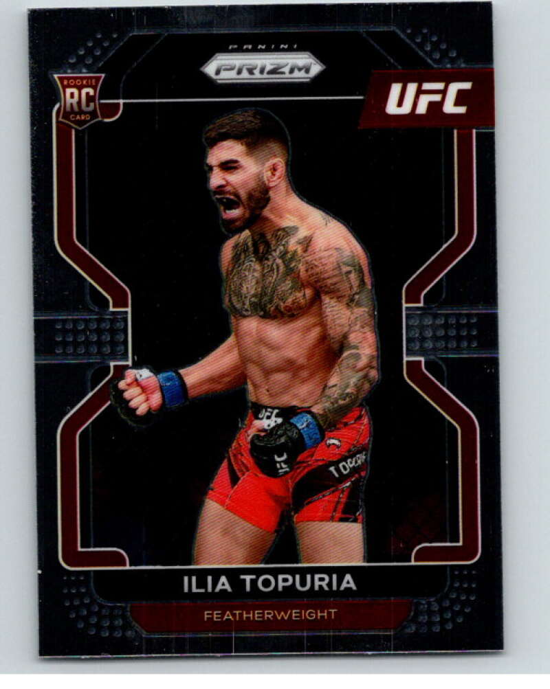 2022 Panini MMA Prizm #115 Ilia Topuria  RC Rookie  V85085 Image 1