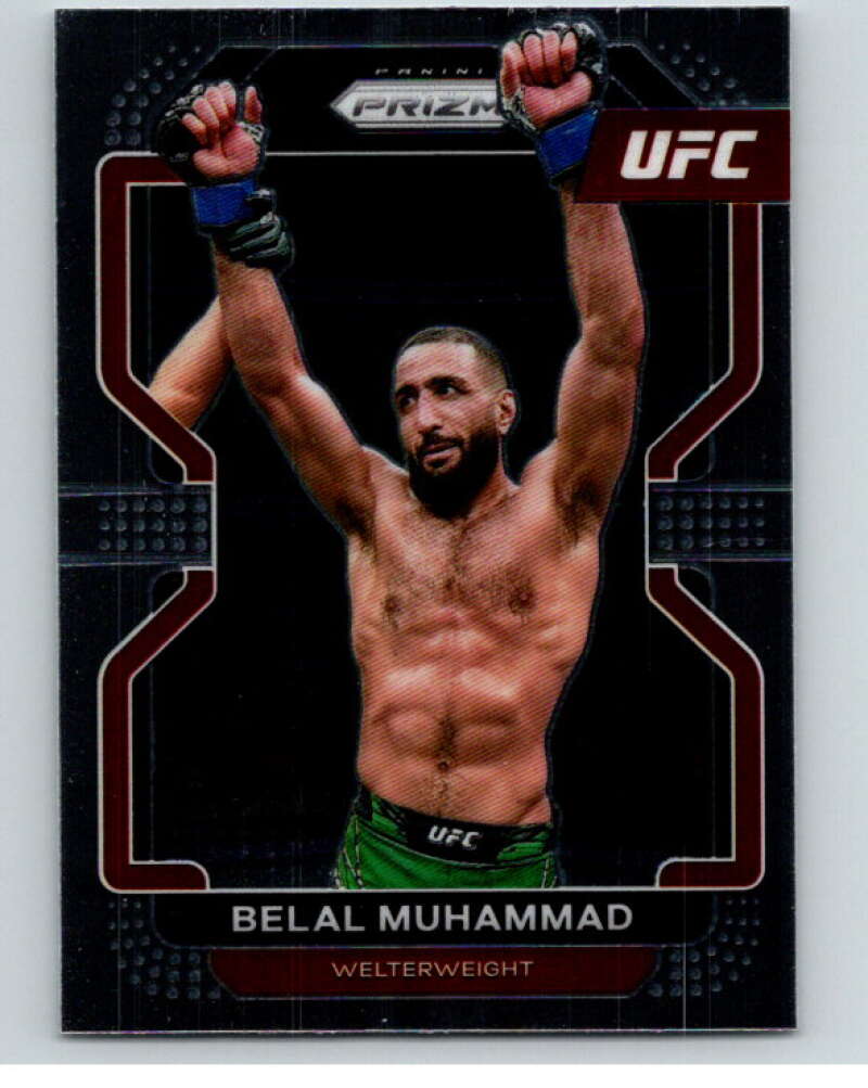 2022 Panini MMA Prizm #119 Belal Muhammad   V85088 Image 1