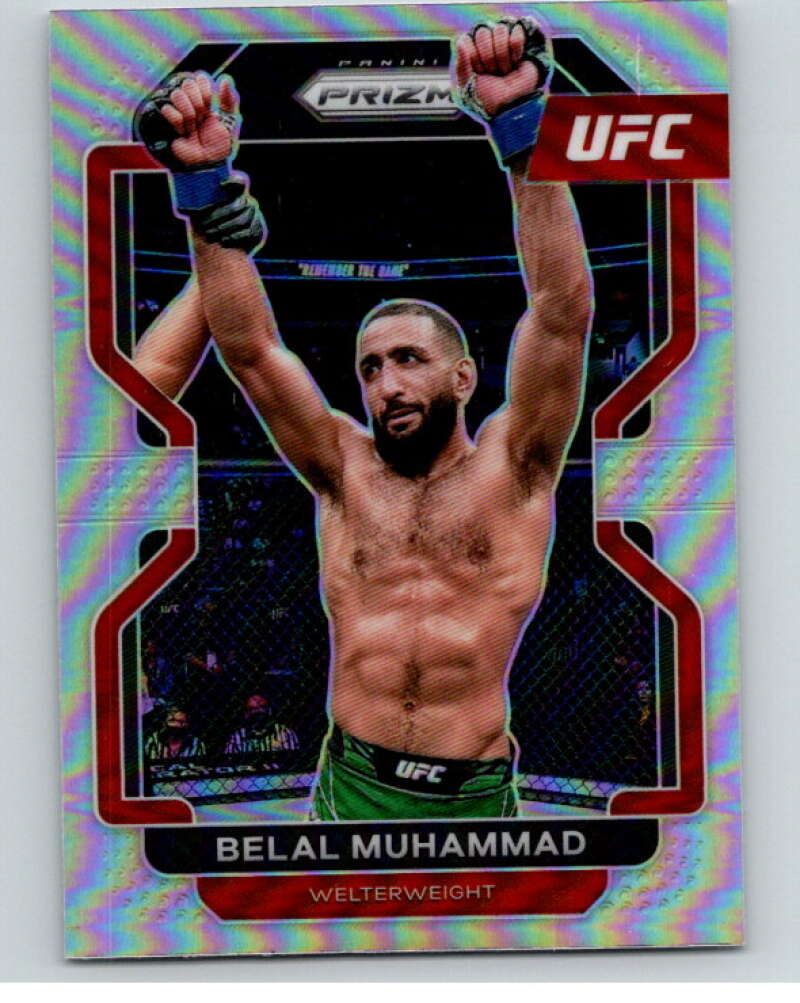2022 Panini MMA Prizm #119 Belal Muhammad   V85089 Image 1