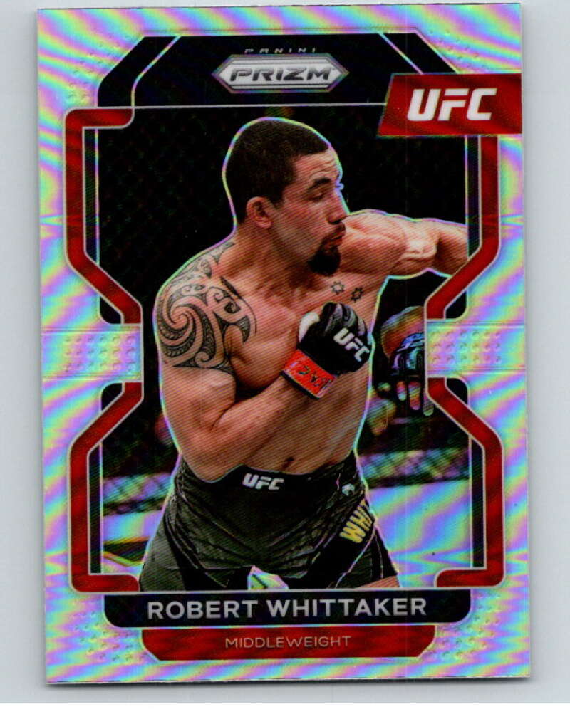 2022 Panini MMA Prizm #132 Robert Whittaker   V85095 Image 1
