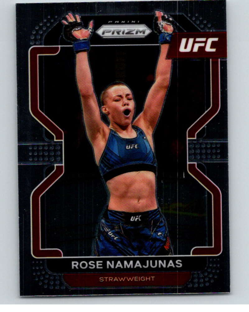 2022 Panini MMA Prizm #142 Rose Namajunas   V85098 Image 1