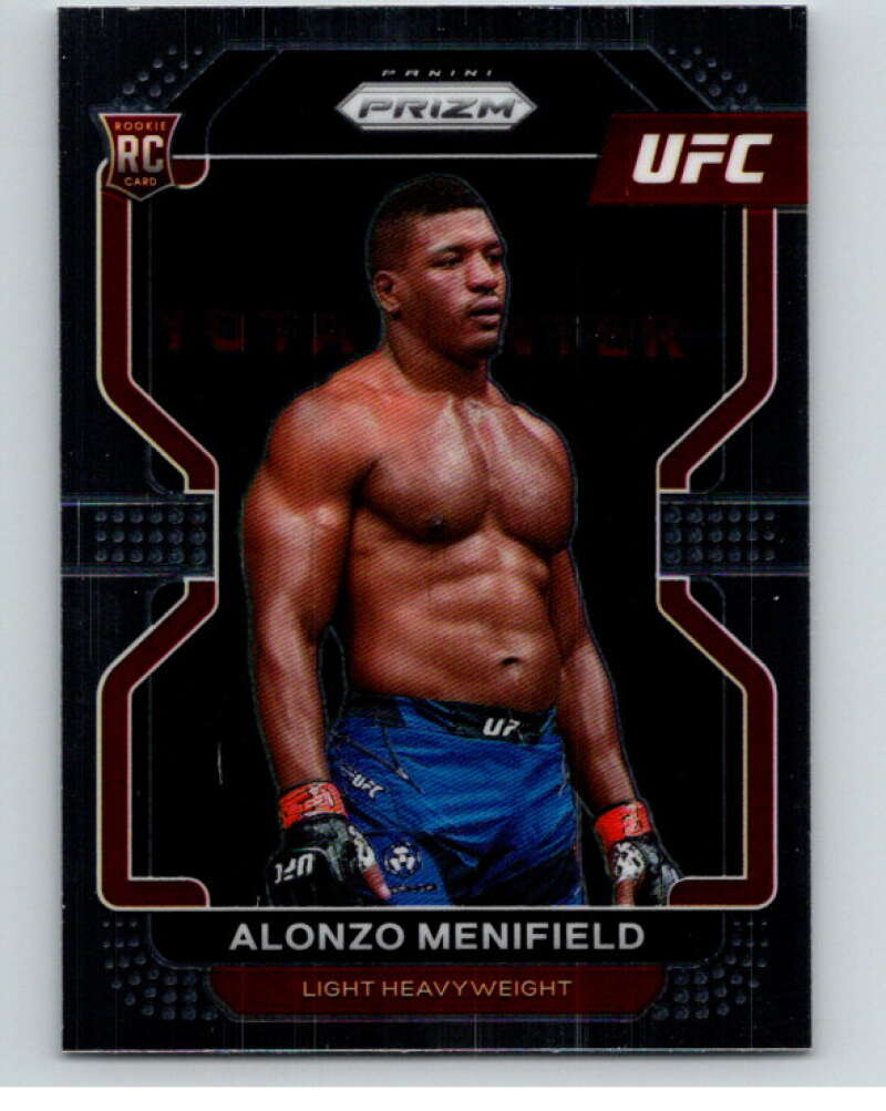 2022 Panini MMA Prizm #157 Alonzo Menifield  RC Rookie  V85107 Image 1