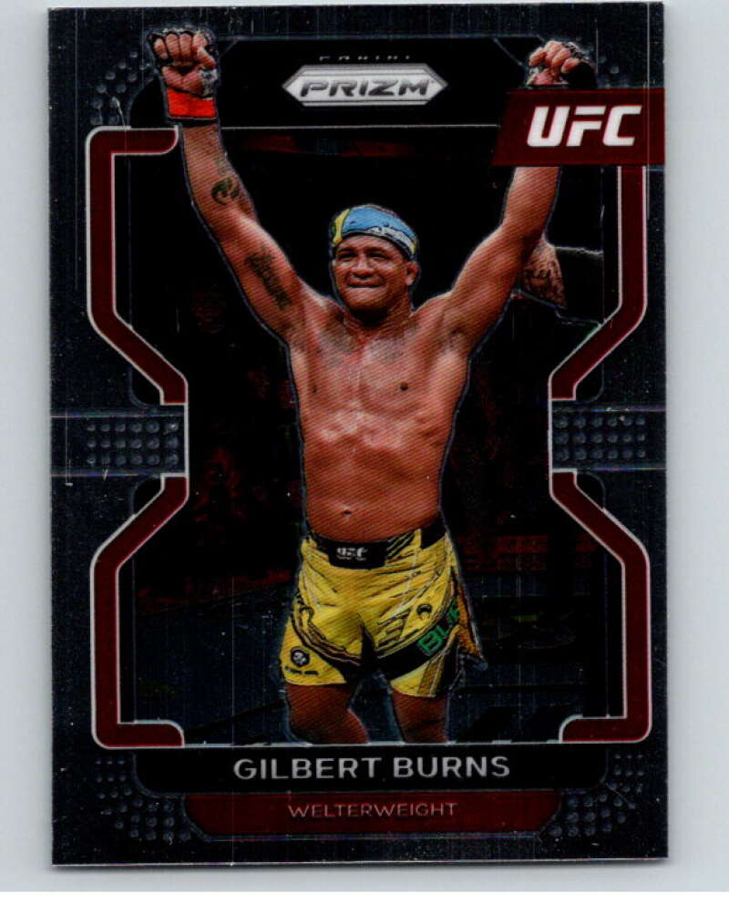 2022 Panini MMA Prizm #183 Gilbert Burns   V85119 Image 1
