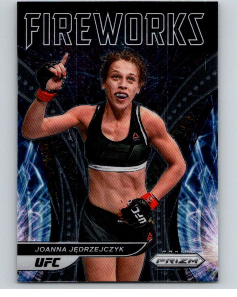 2022 Panini MMA Prizm Fireworks #17 Joanna Jedrzejczyk    V85149 Image 1