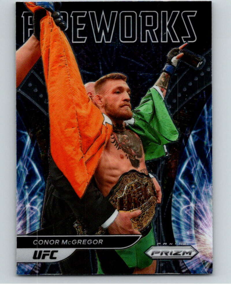 2022 Panini MMA Prizm Fireworks #21 Conor McGregor    V85150 Image 1