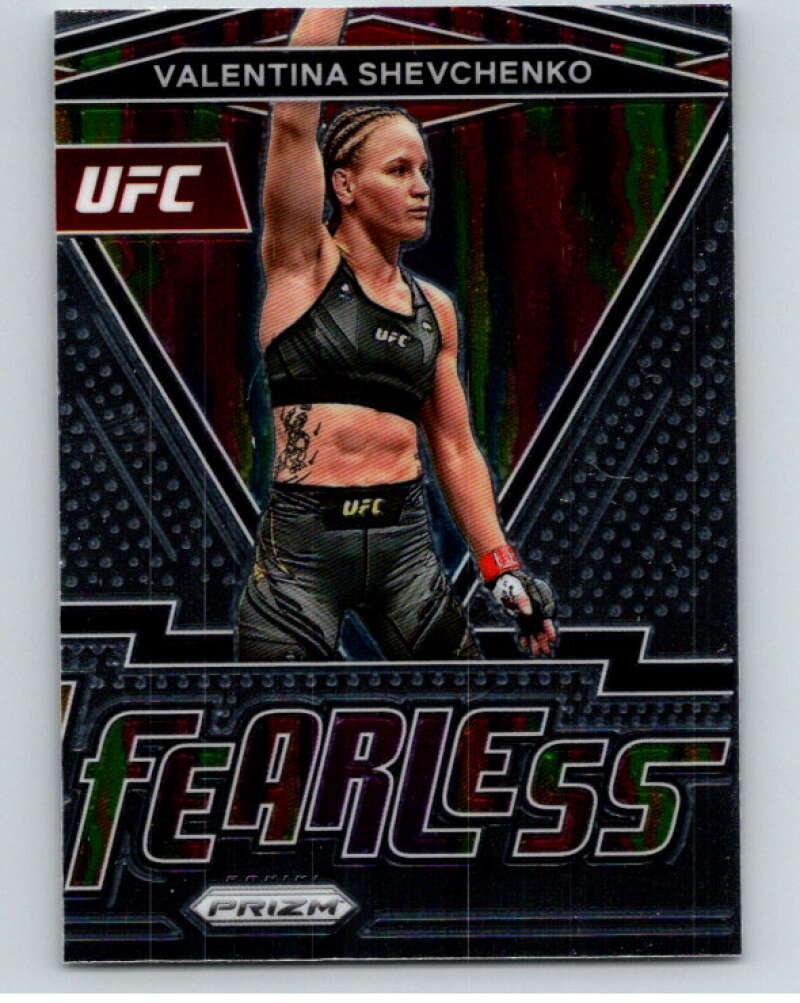 2022 Panini MMA Prizm Fearless #10 Valentina Shevchenko    V85155 Image 1