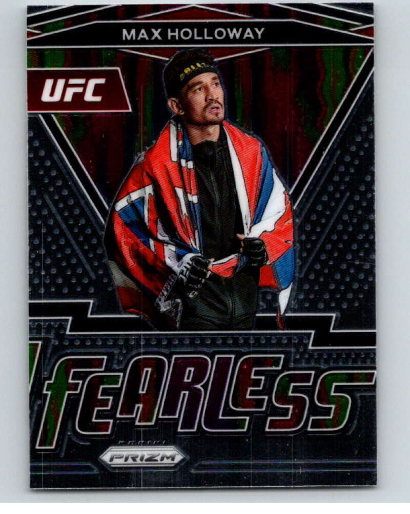 2022 Panini MMA Prizm Fearless #16 Max Holloway    V85157 Image 1