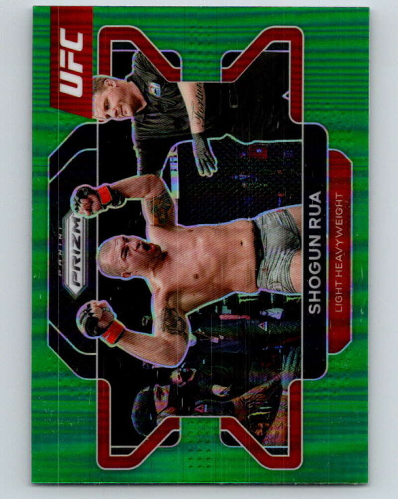2022 Panini MMA Prizm Green Prizms #86 Shogun Rua   V85170 Image 1