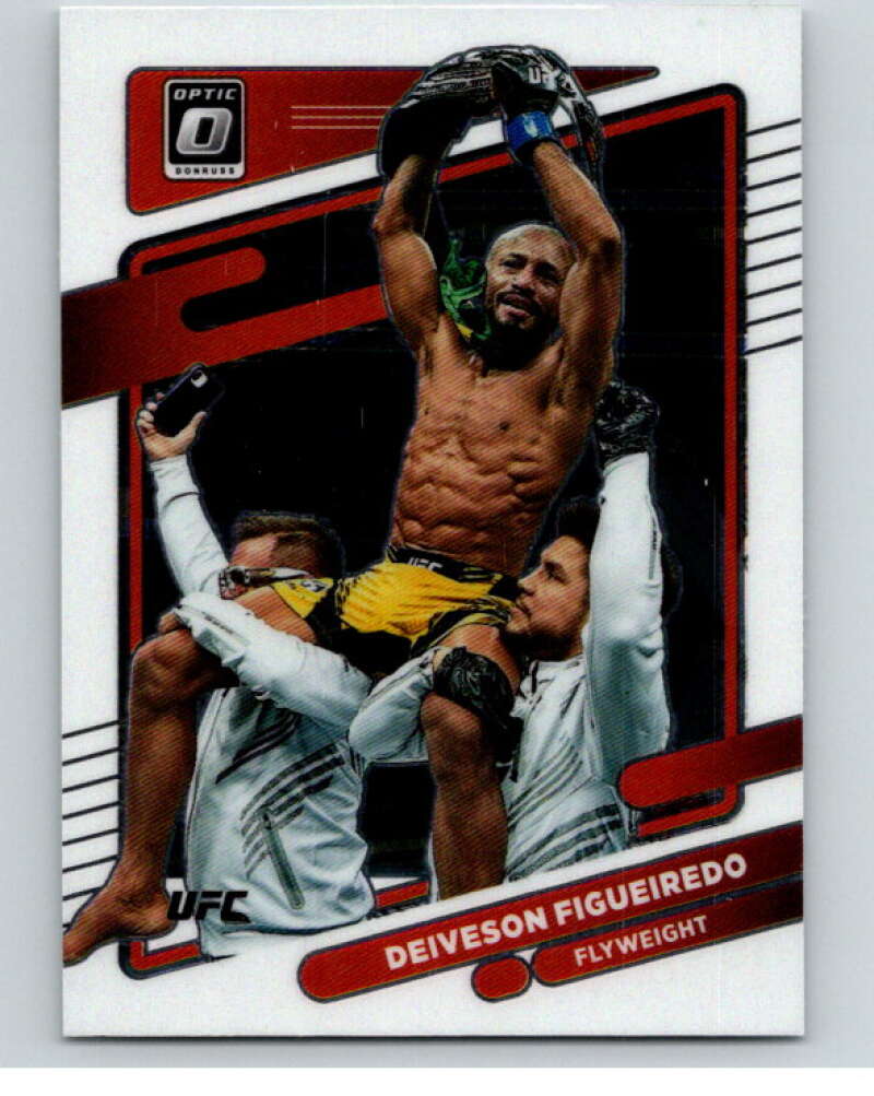2022 Donruss MMA Optic #4 Deiveson Figueiredo    V85172 Image 1