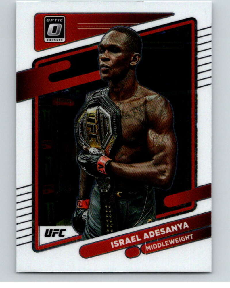 2022 Donruss MMA Optic #6 Israel Adesanya    V85173 Image 1