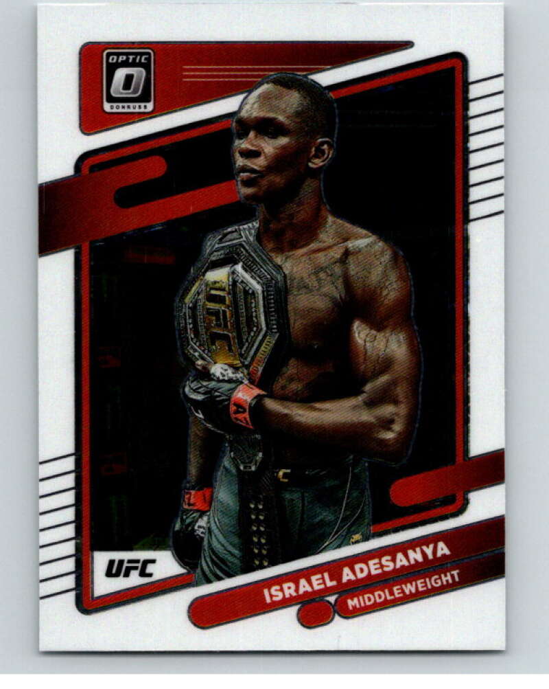 2022 Donruss MMA Optic #6 Israel Adesanya    V85174 Image 1
