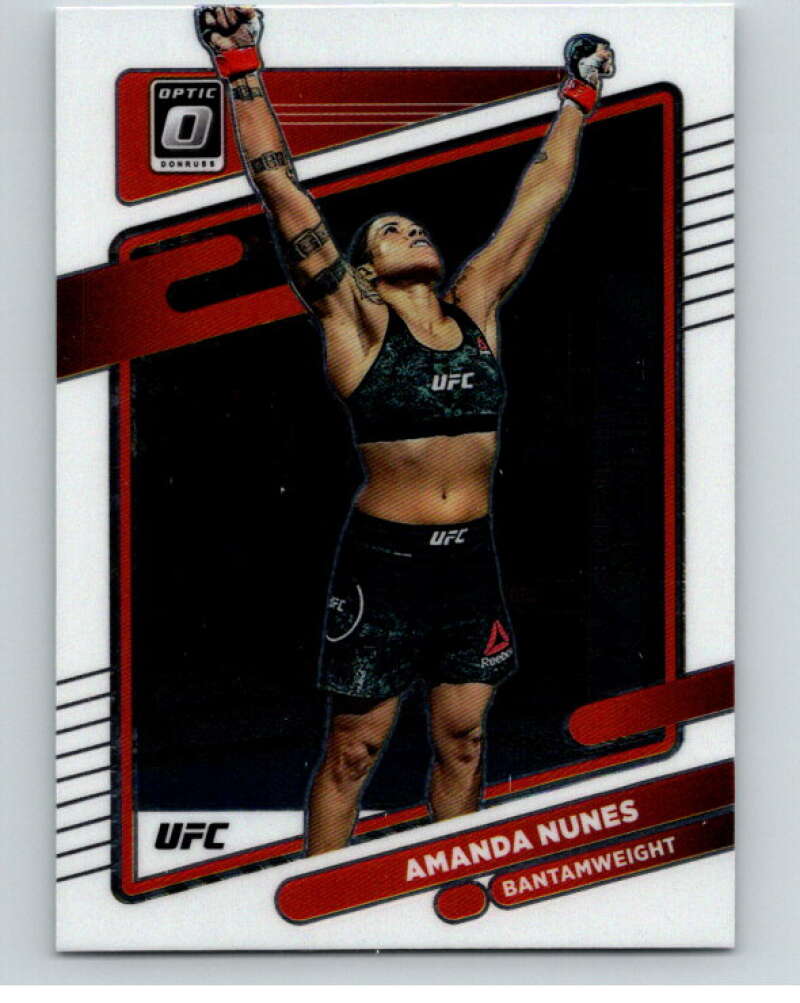 2022 Donruss MMA Optic #15 Amanda Nunes    V85186 Image 1