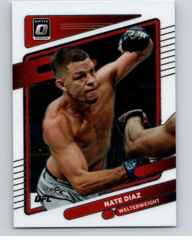 2022 Donruss MMA Optic #23 Nate Diaz    V85189 Image 1
