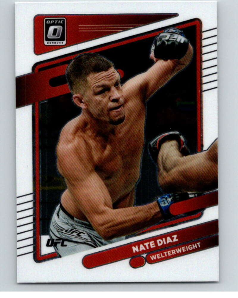 2022 Donruss MMA Optic #23 Nate Diaz    V85190 Image 1