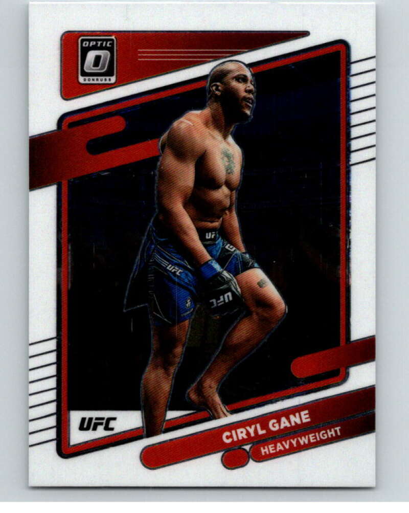 2022 Donruss MMA Optic #40 Ciryl Gane    V85204 Image 1