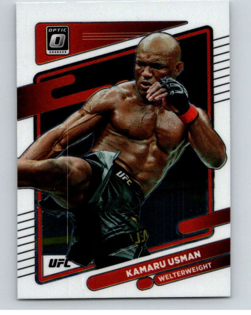 2022 Donruss MMA Optic #42 Kamaru Usman    V85207 Image 1