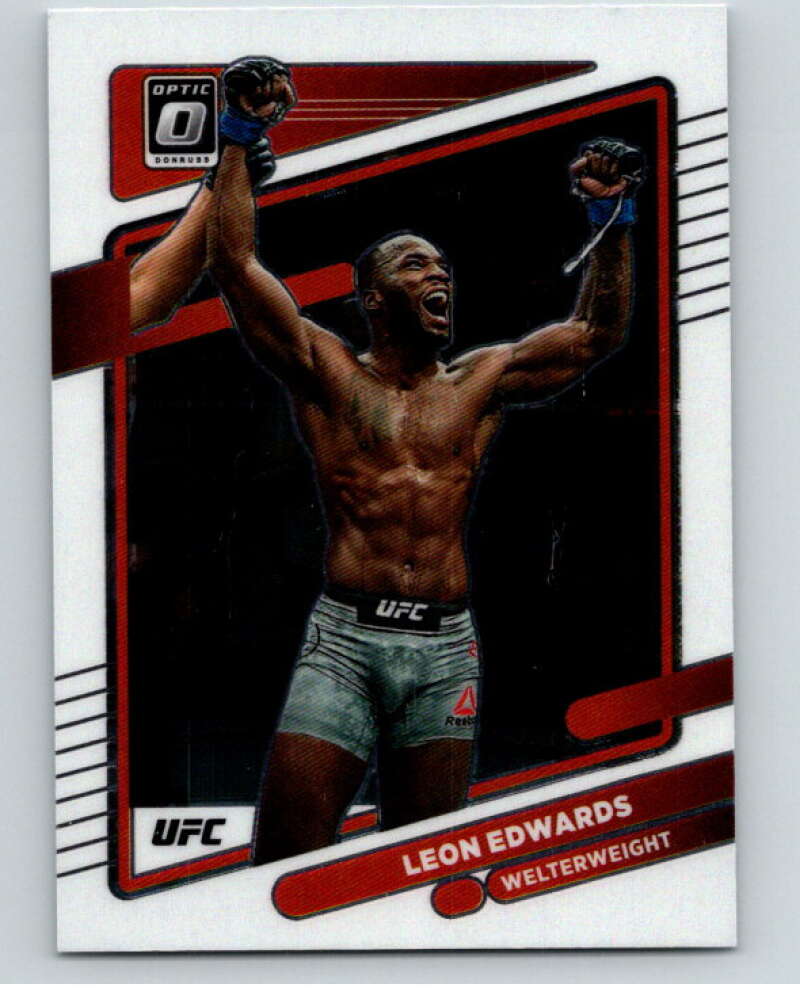 2022 Donruss MMA Optic #62 Leon Edwards    V85218 Image 1