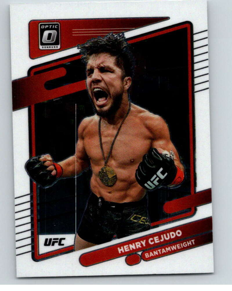 2022 Donruss MMA Optic #77 Henry Cejudo    V85231 Image 1