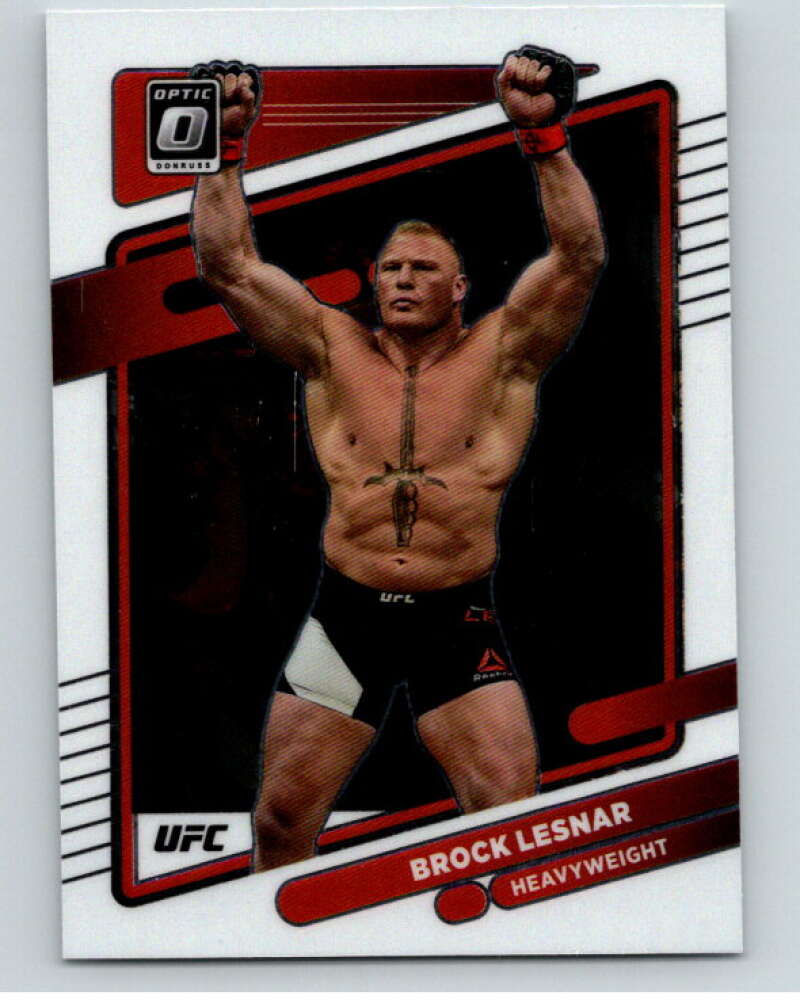 2022 Donruss MMA Optic #83 Brock Lesnar    V85235 Image 1