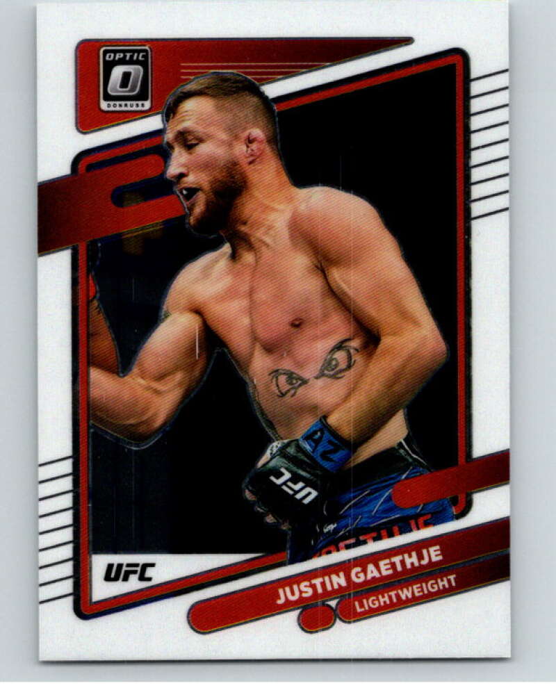 2022 Donruss MMA Optic #98 Justin Gaethje    V85242 Image 1