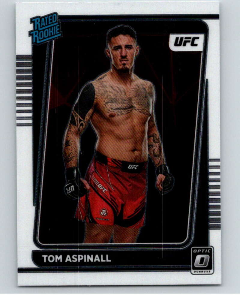 2022 Donruss MMA Optic #120 Tom Aspinall Rated Rookie    V85249 Image 1