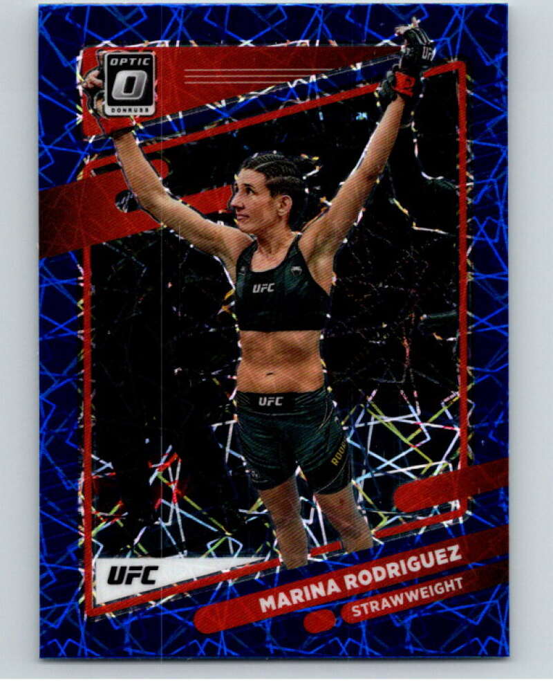 2022 Donruss MMA Optic Blue Velocity #11 Marina Rodriguez    V85255 Image 1