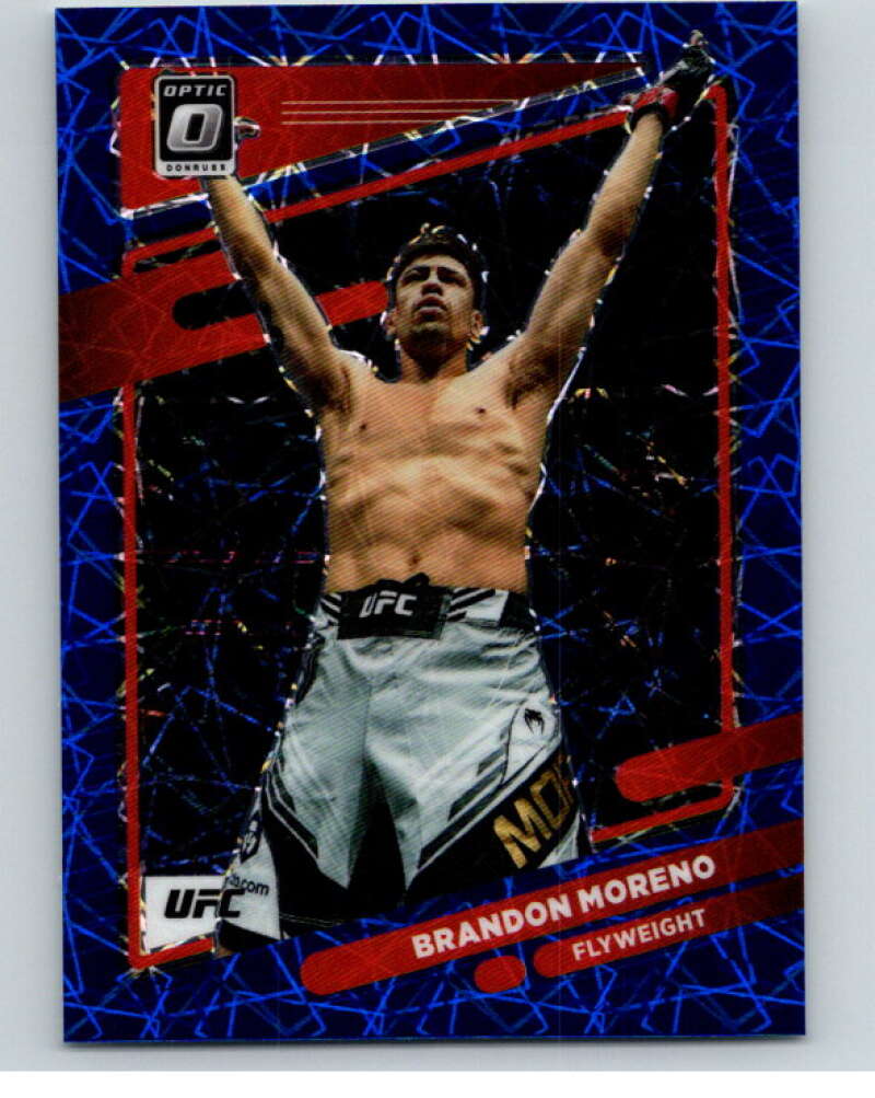 2022 Donruss MMA Optic Blue Velocity #14 Brandon Moreno    V85257 Image 1