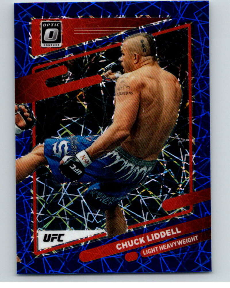 2022 Donruss MMA Optic Blue Velocity #17 Chuck Liddell   V85259 Image 1