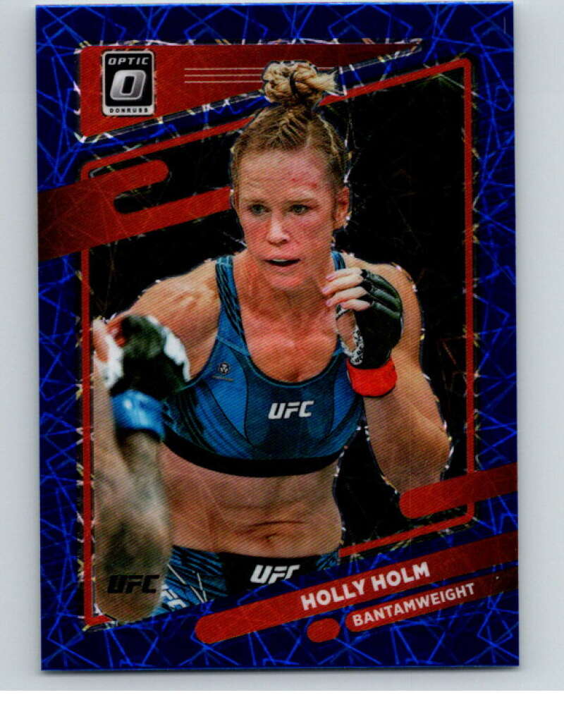 2022 Donruss MMA Optic Blue Velocity #25 Holly Holm    V85263 Image 1