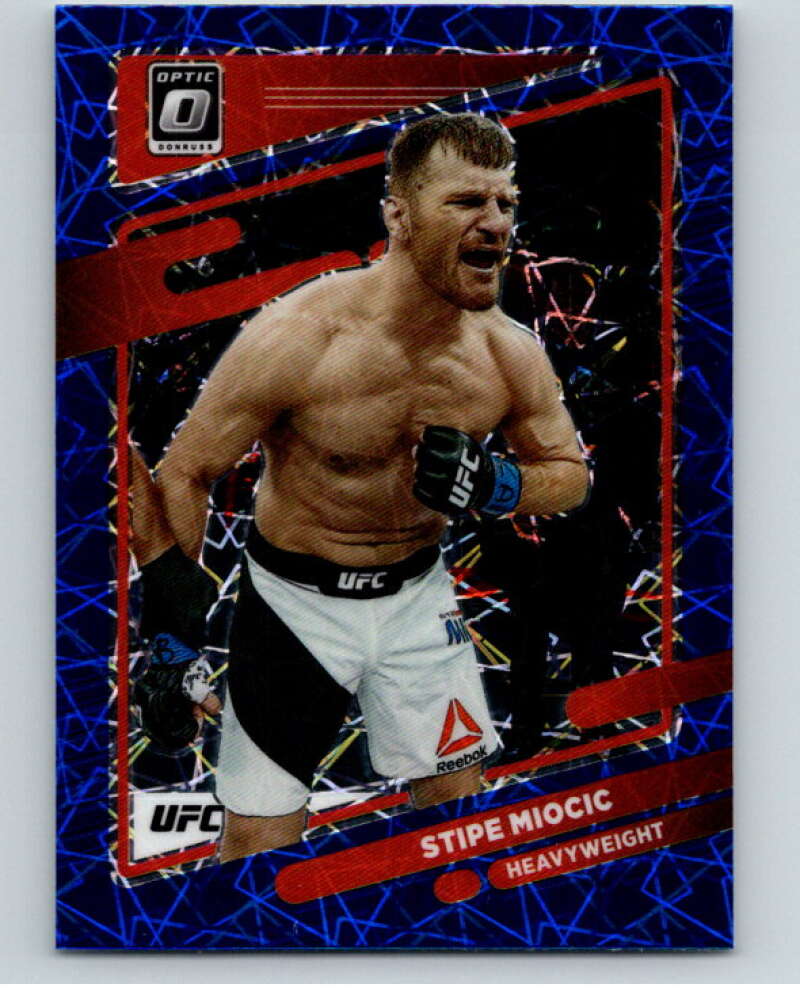 2022 Donruss MMA Optic Blue Velocity #50 Stipe Miocic    V85272 Image 1