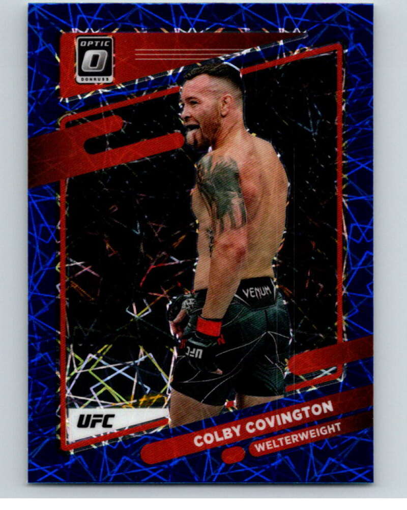 2022 Donruss MMA Optic Blue Velocity #52 Colby Covington    V85273 Image 1