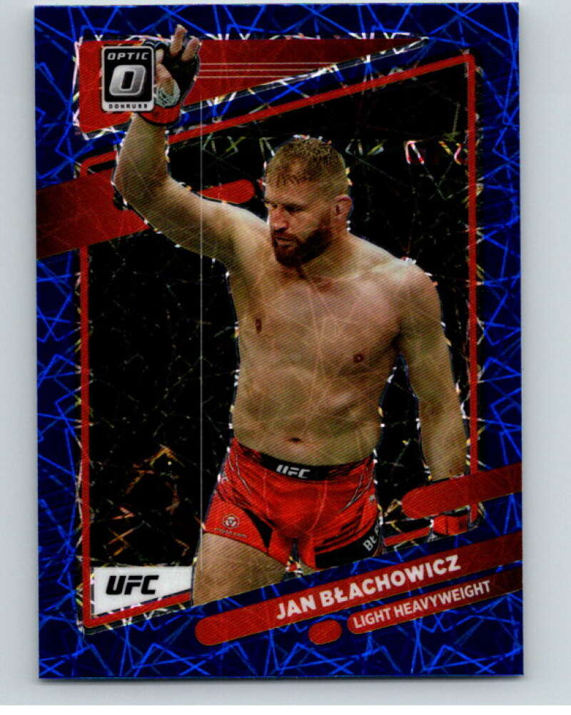2022 Donruss MMA Optic Blue Velocity #76 Jan Blachowicz   V85282 Image 1