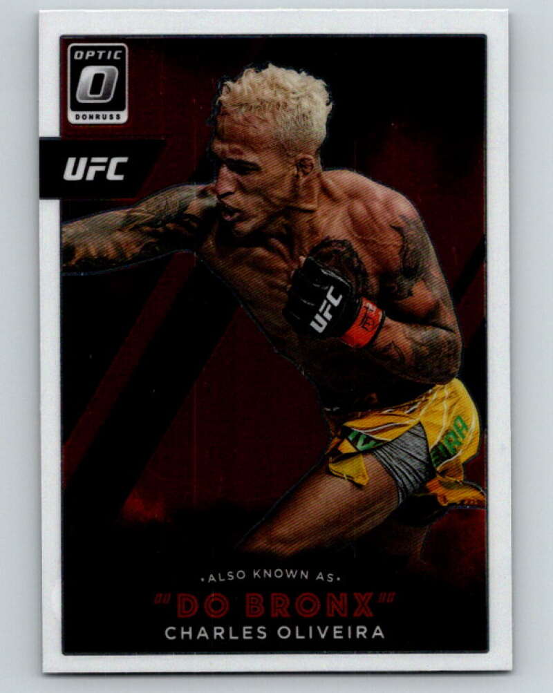 2022 Donruss MMA Optic Also Known As #24 Charles Oliveira    V85303 Image 1